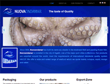 Tablet Screenshot of nuovaondamar.com